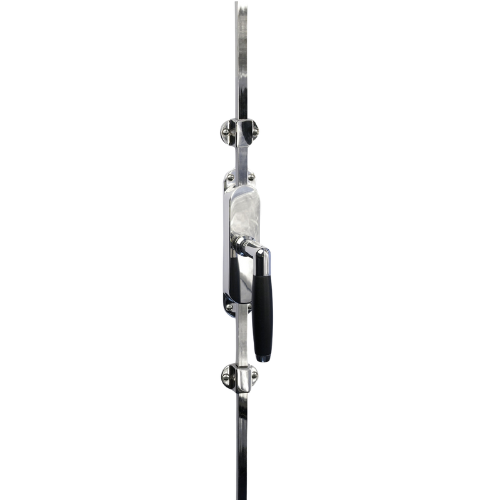 Eemland deurespagnolet compl. Rs. 150x35mm, nikkel gl./ebb.