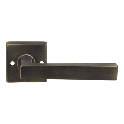 Giara deurkrukken M12/R12 op vierkant rozet 50mm, ver. ijzer