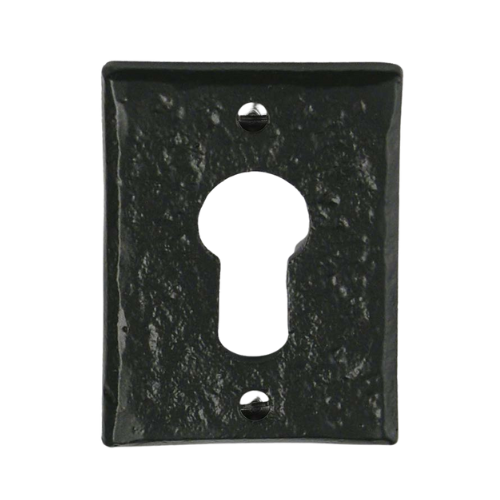 Kirkpatrick cilinderrozet rechthoekig 70x50 mm, zwart