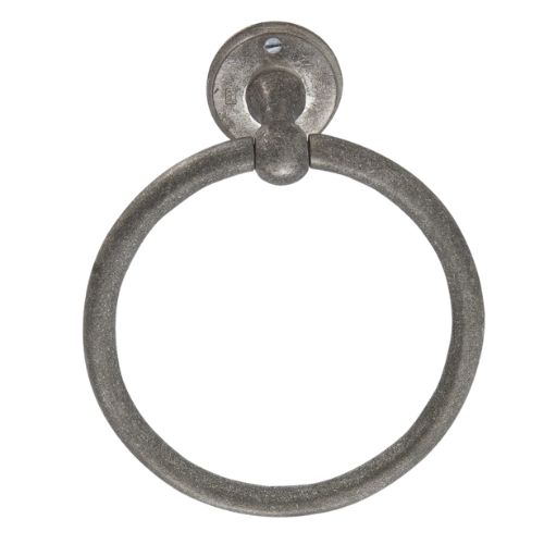 Pure handdoekring Ø 170 mm, ruw metaal