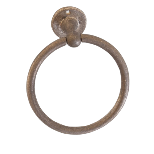 Pure handdoekring Ø 170 mm, ruw brons