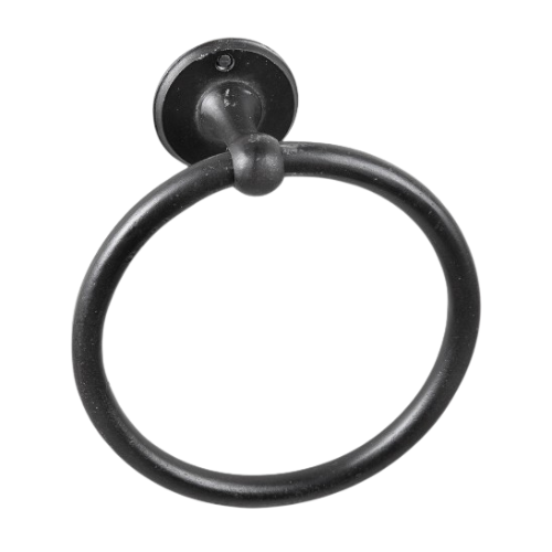 Pure handdoekring Ø 170 mm, verouderd ijzer