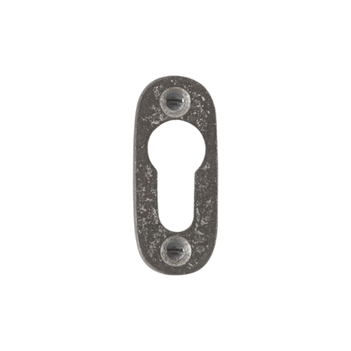 Pure cilinderrozet PBTC 1 65x28mm, ruw metaal