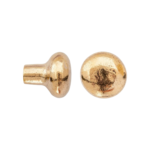 Pure meubelknop PT-45, ruw brons gepolijst