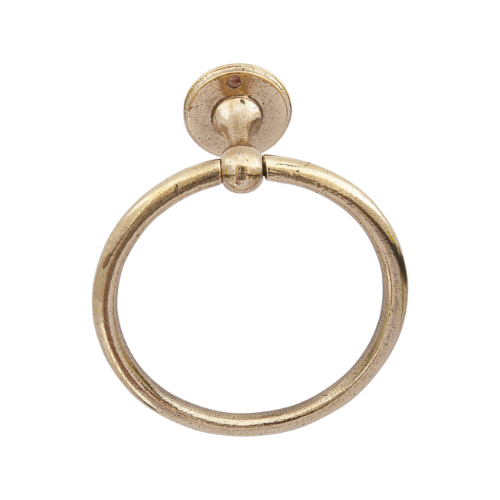 Pure handdoekring Ø 170 mm, ruw brons gepolijst