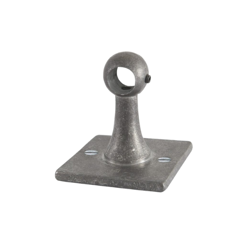 Pure keuken korte roede middensteun PRst sq. ruw metaal