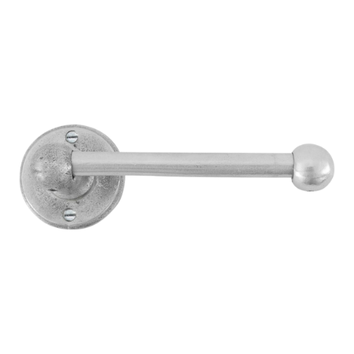 Pure WC rolhouder op rond rozet Ls, mat wit brons