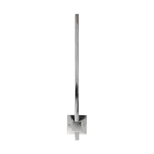 Pure reserverolhouder Q 370mm links, wit brons