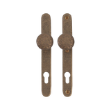 Pure VH smalschilden met knopkruk PHR+PHR PC92mm, ruw brons