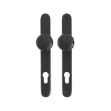Pure VH smalschilden met knopkruk PHR+PHR PC72mm, ver. ijzer