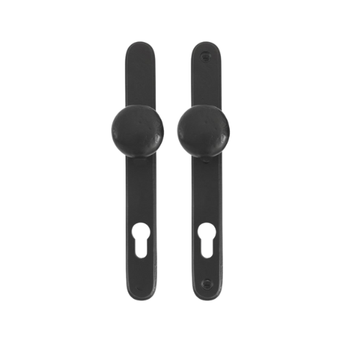 Pure VH smalschilden met knopkruk PHR+PHR PC72mm, ver. ijzer