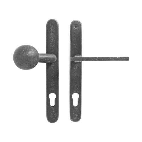 Pure voord. VH langschild knop/kruk PH2017 72 PZ, ruw metaal
