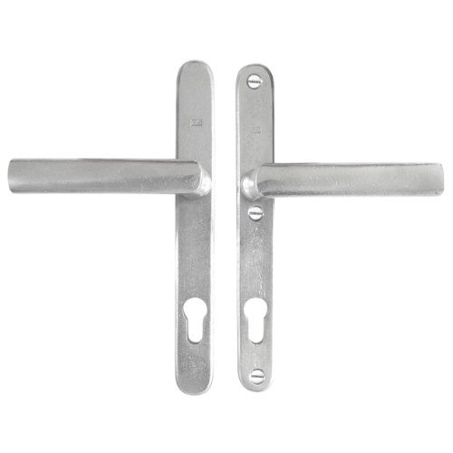 Pure VH langsch. met krukken TPh1930 PC 72 mm, mat wit brons