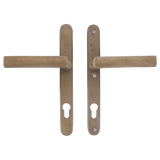 Pure VH langschilden met krukken TPh1930 PC 92 mm, ruw brons