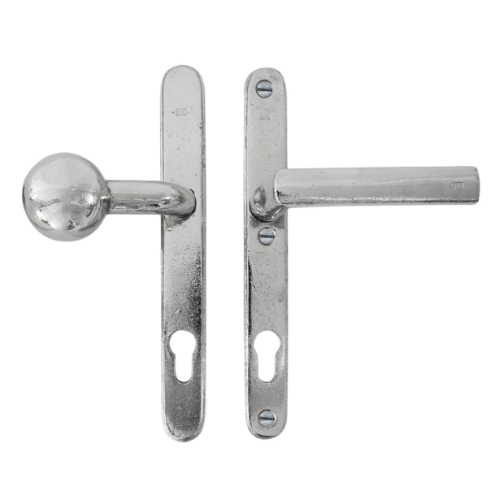 Pure VH langsch. knop/kruk TPh1930 PC 92 mm, wit brons