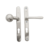 Pure VH langschilden met knop/kruk TPhL PC 92 mm, wit brons
