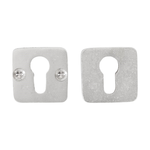 Pure VH PC rozetten vierkant SQU, mat wit brons