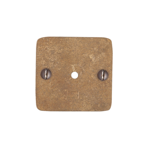 Pure los meubelrozet 50Q vierkant ruw brons
