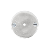 Pure los meubelrozet 50R rond, mat wit brons