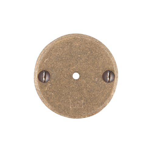Pure los meubelrozet 50R rond, ruw brons