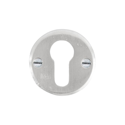 Pure cilinderrozet PZ/R50 rond 50 mm, mat wit brons