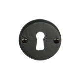 Pure sleutelrozet BB/R50 rond 50 mm, verouderd ijzer