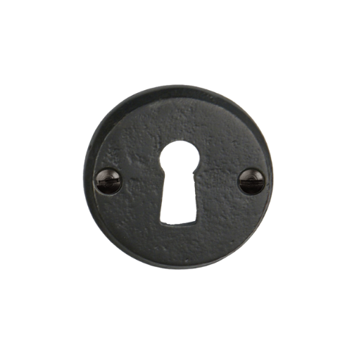 Pure sleutelrozet BB/R50 rond 50 mm, verouderd ijzer
