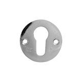 Pure cilinderrozet 50F rond 50 mm, wit brons