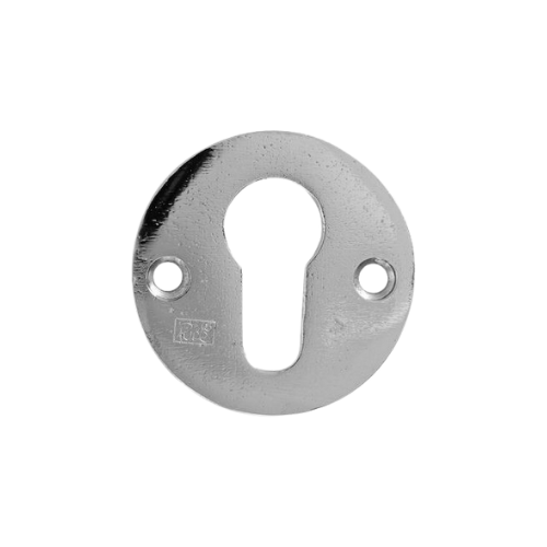 Pure cilinderrozet 50F rond 50 mm, wit brons