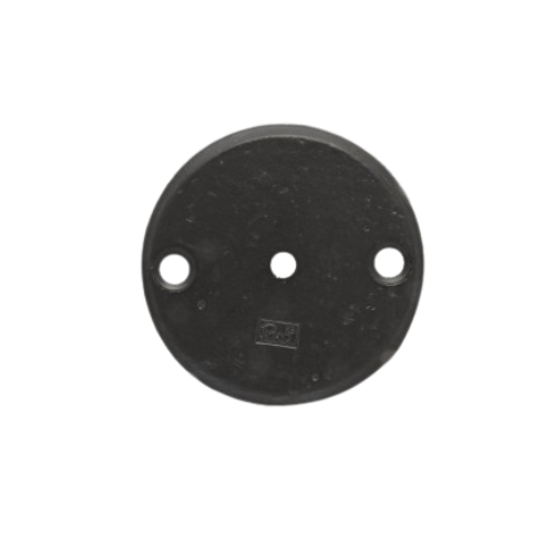 Pure los meubel plaatje 50R rond, verouderd ijzer