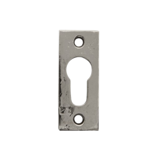 Pure cilinderrozet rechthoekig RECTANGLE, wit brons