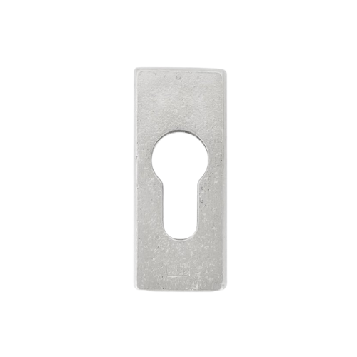 Pure VH PC rozet rechthoekig 30x68mm, mat wit brons