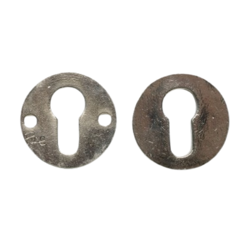 Pure VH PC rozetten rond, wit brons