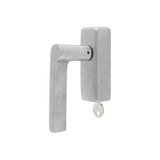 Pure raamkruk strak Ph1928 afsluitbaar, Ls, mat wit brons