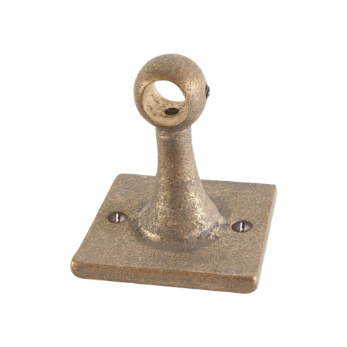 Pure keuken korte roede middensteun PRst sq. ruw brons