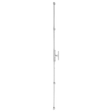 Pure raamespagnolet compl. CREPHT kruk, wit brons