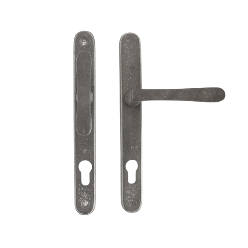 Pure VH langsch. met krukken TPh T+L PC 92mm, ruw metaal
