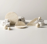 Arc Marble meubelgreep 160 mm, Travertin