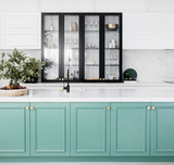 Ascot meubelknop 38 mm, messing ongelakt