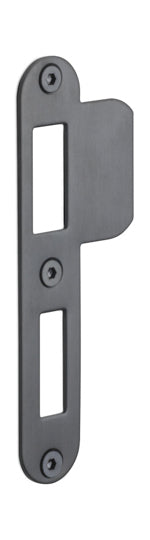 Sluitplaat LBSP-NYW, PVD mat zwart/ PVD gunmetal