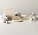 Hubble meubelknop 40 mm, Travertine