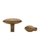 Cast Almond meubelknop 65 mm, Oil Rubbed Bronze