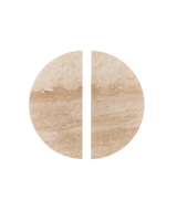Arc Marble meubelgreep 160 mm, Travertin