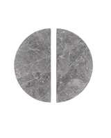 Arc Marble meubelgreep 160 mm, Grey Tundra