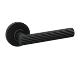 Quincalux Royal deurklinken L-model op rond rozet