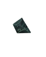 Prism meubelknop, groen marmer