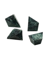 Prism meubelknop, groen marmer