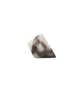 Prism meubelknop, Calcatta Viola marmer