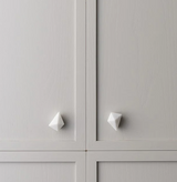 Prism meubelknop, Carrara marmer