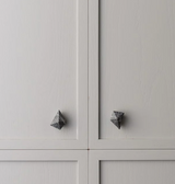 Prism meubelknop, Tundra Grey marmer